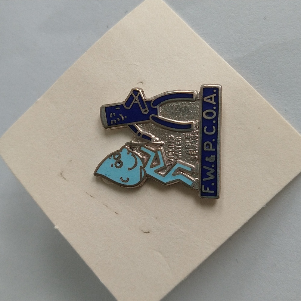 Vintage F.W.&P.C.O.A.Florida Water Pollution Control Operators Assoc Pinback